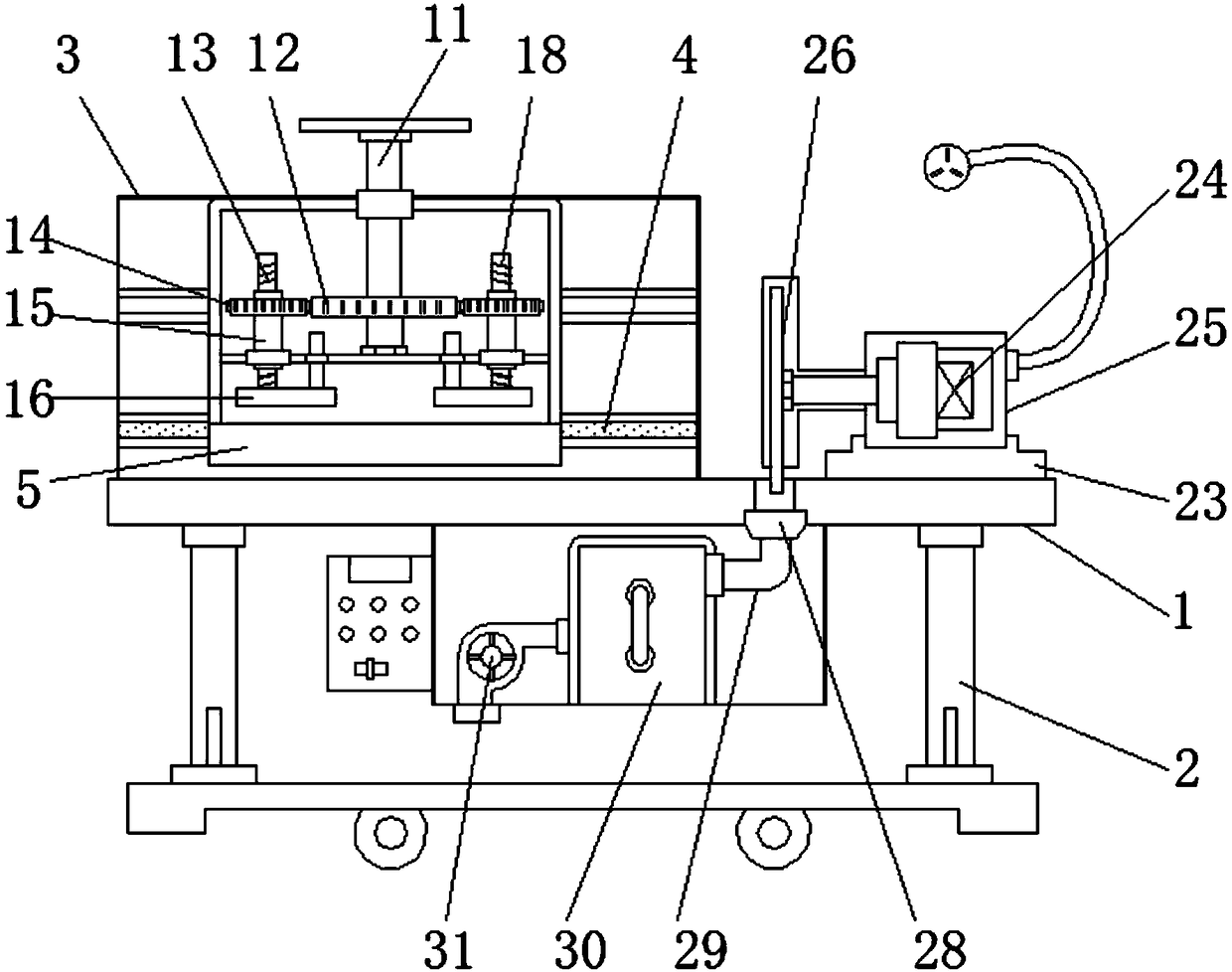 Pipe cutting device