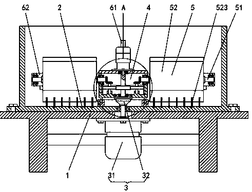 A foundry sand mixer