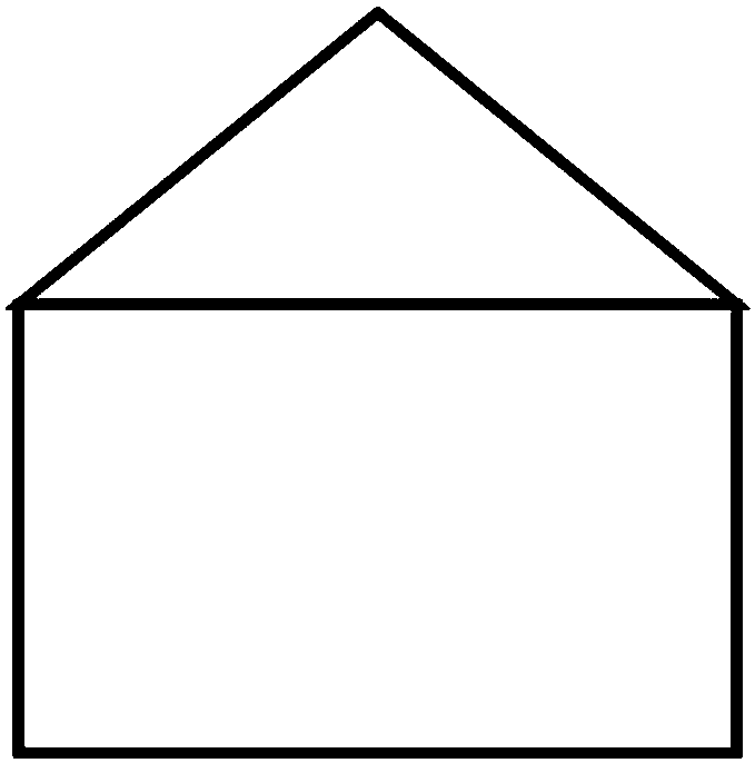 Door and window point cloud shape detecting method and system based on laser point cloud data