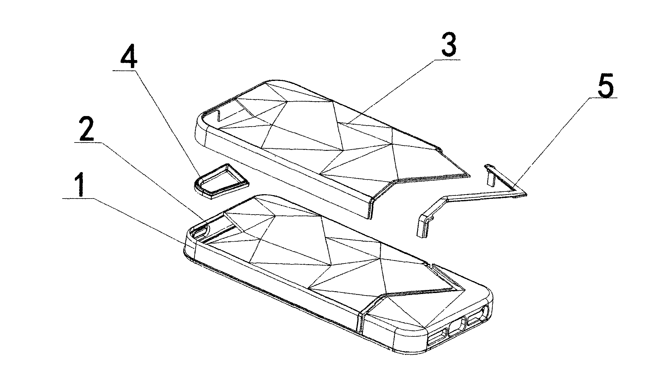 Dual-layer protection shell with carbon fiber outer layer and rubber inner layer and manufacturing process thereof