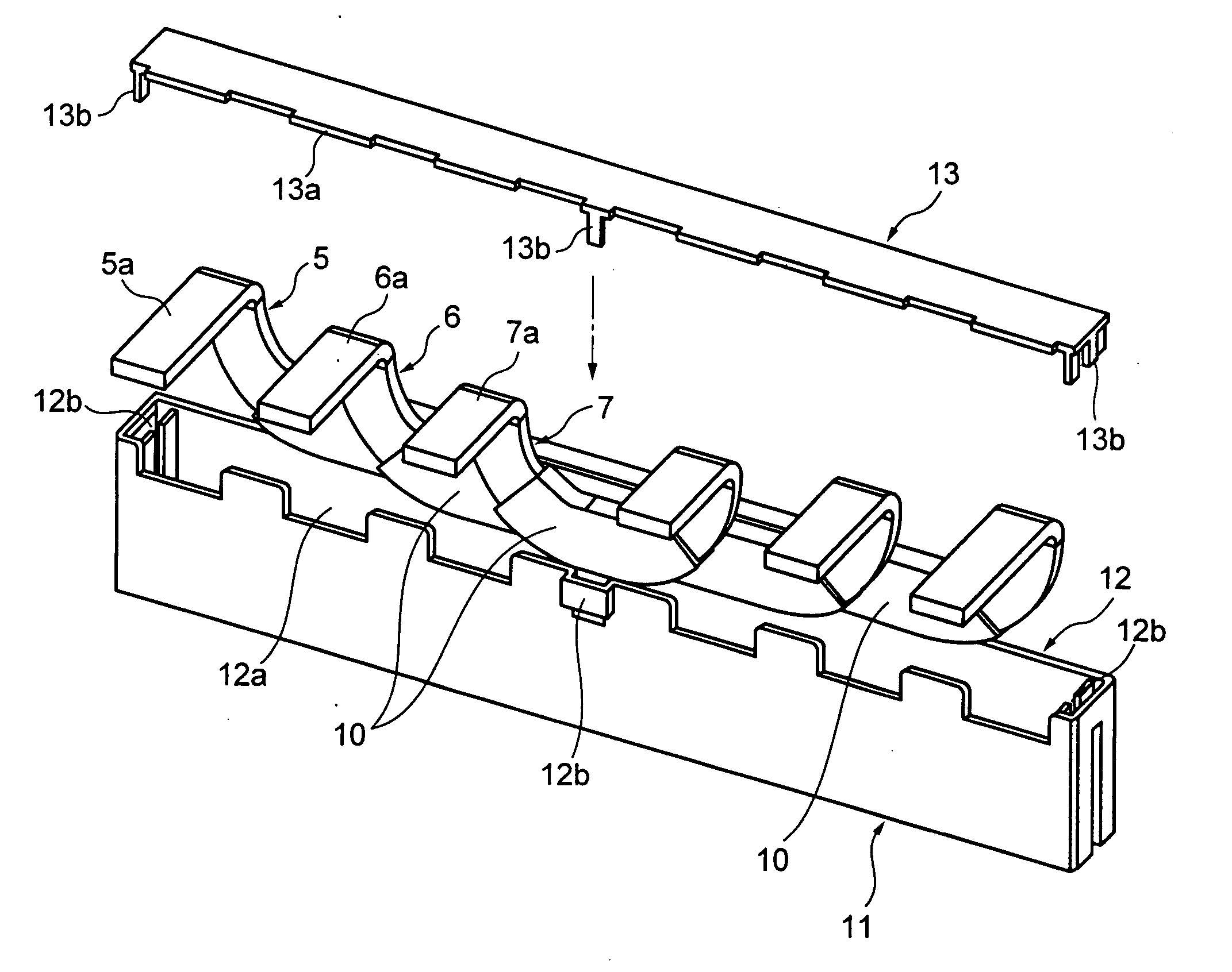 Electronic device terminal connector