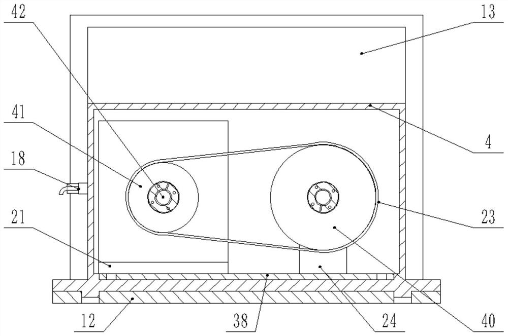 Friction experiment device in thermal vacuum environment