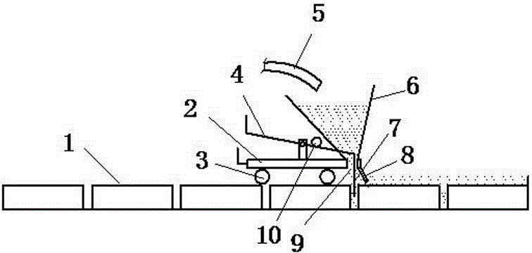 A kind of building wall construction method