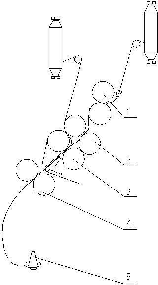 Slubby yarn and production method thereof