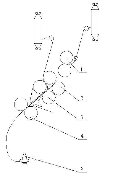 Slubby yarn and production method thereof