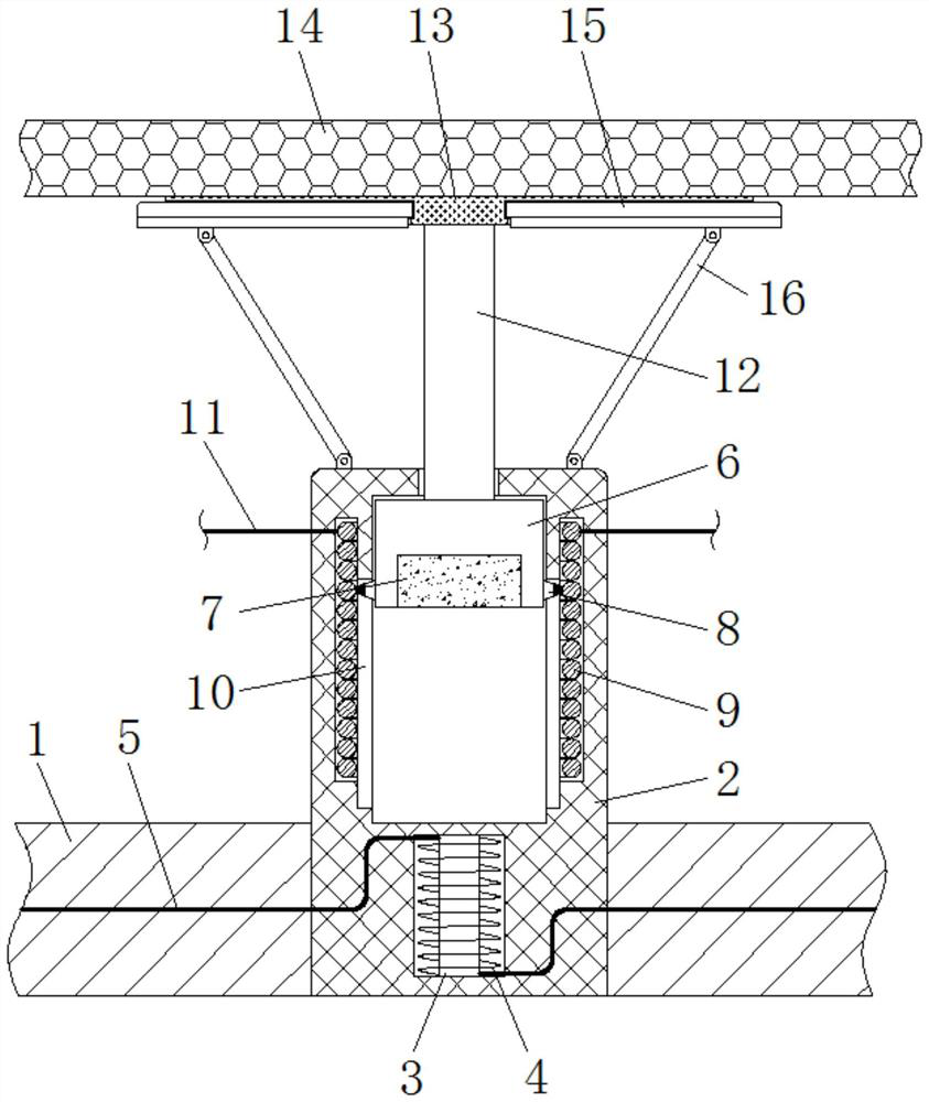 Environment-friendly electric blanket capable of being automatically adjusted