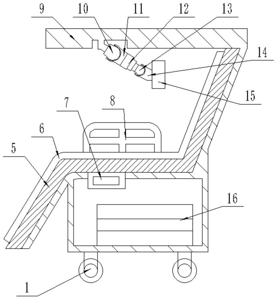 An auxiliary chewing training device for oral care