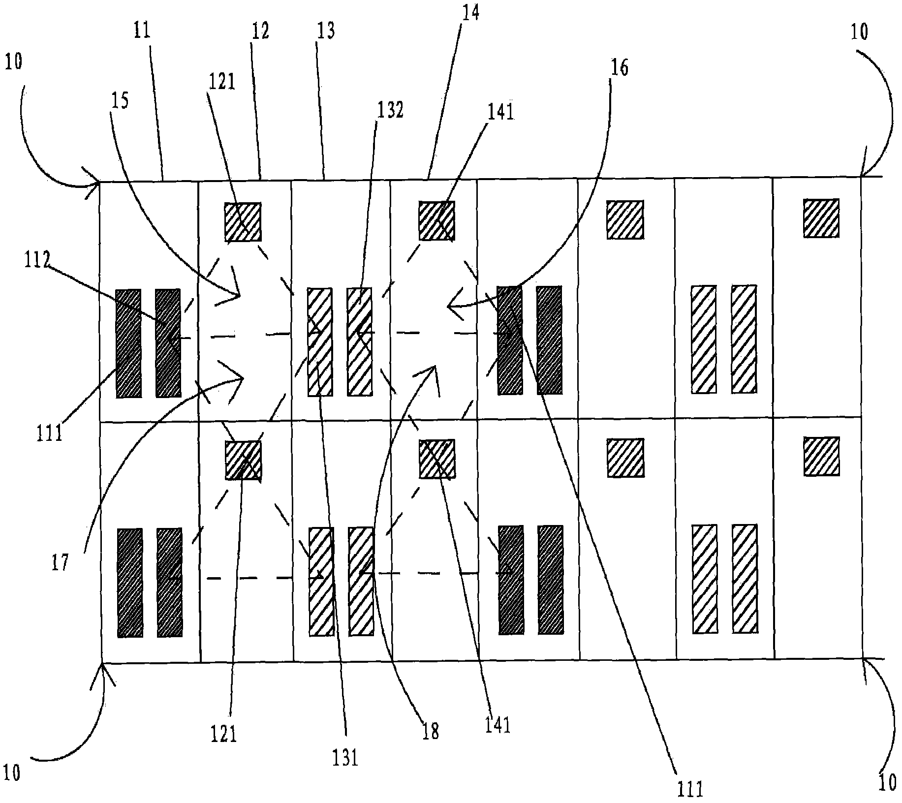 Pixel structure of organic light emitting diode (OLED)