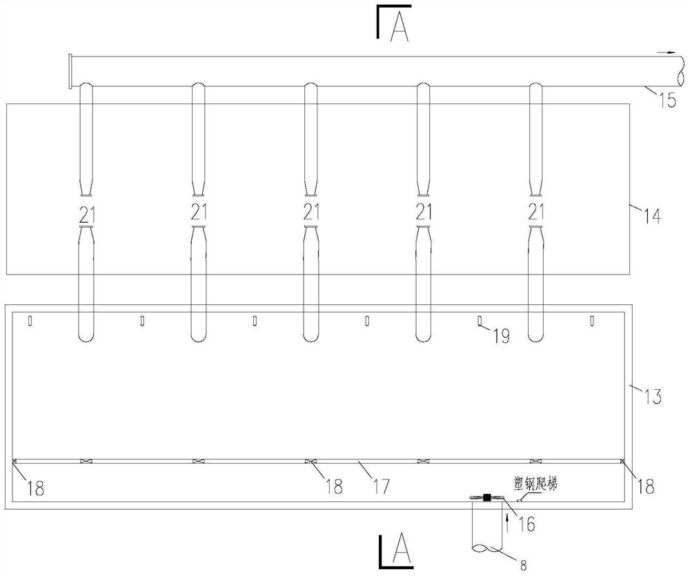 Ecological water replenishment system and water replenishment method for rain-sourced rivers