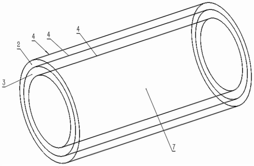 A gradient phase change heat storage body and its preparation method