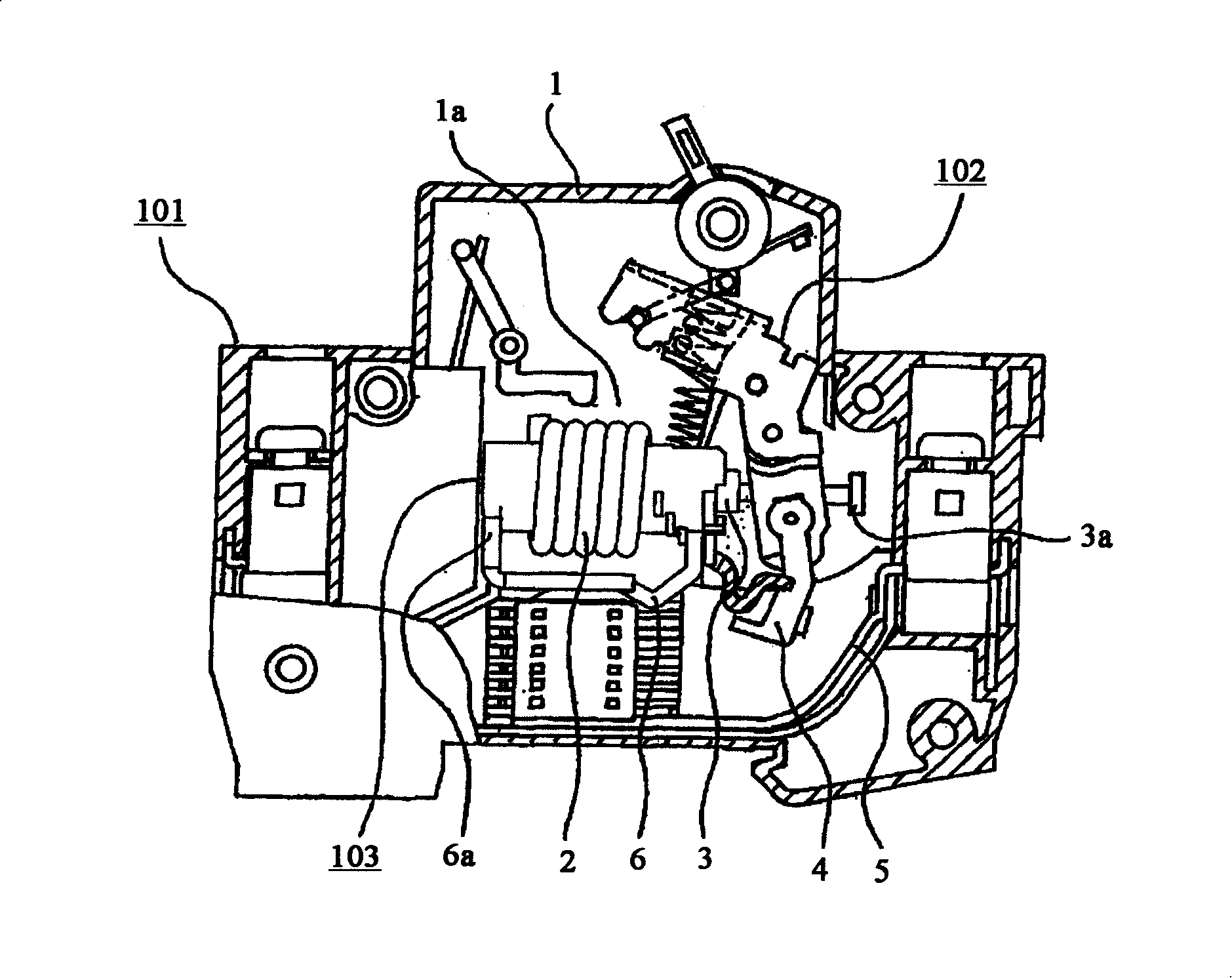 Electrical circuit breaker electromagnetical tripping apparatus