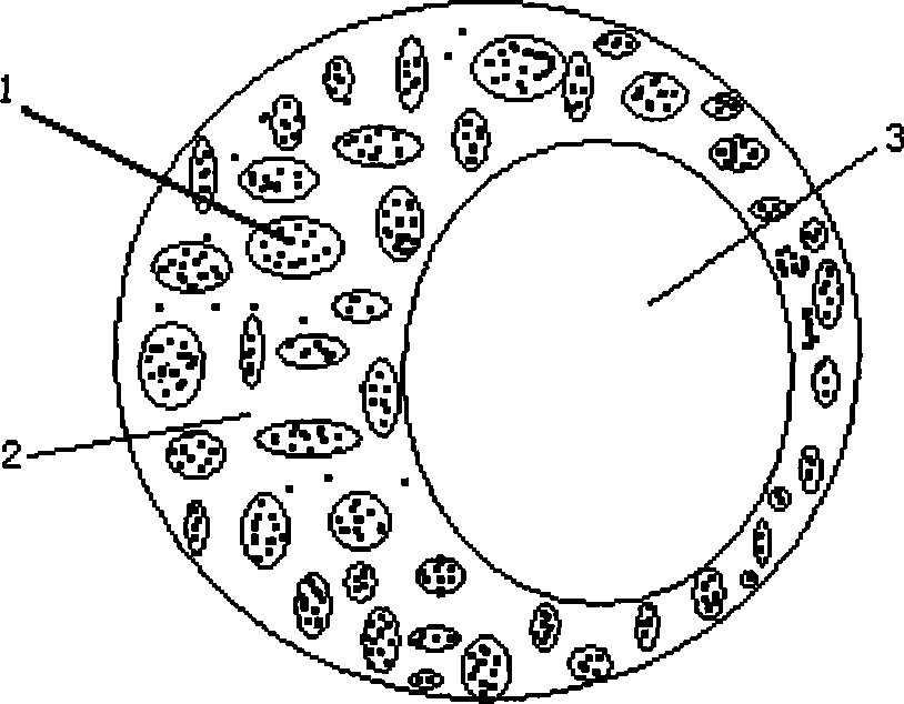 Method for producing conducting fiber