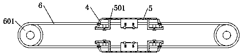 A cardboard fixing mechanism for paper printing