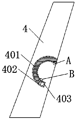 A cardboard fixing mechanism for paper printing