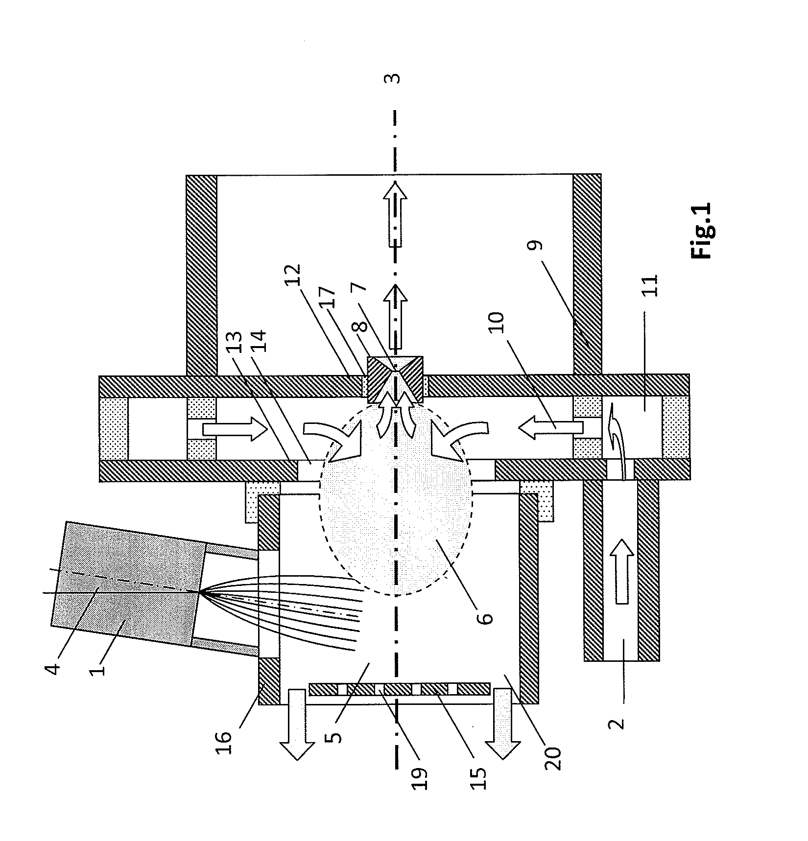 Curtain gas filter for mass- and mobility-analyzers that excludes ion-source gases and ions of high mobility