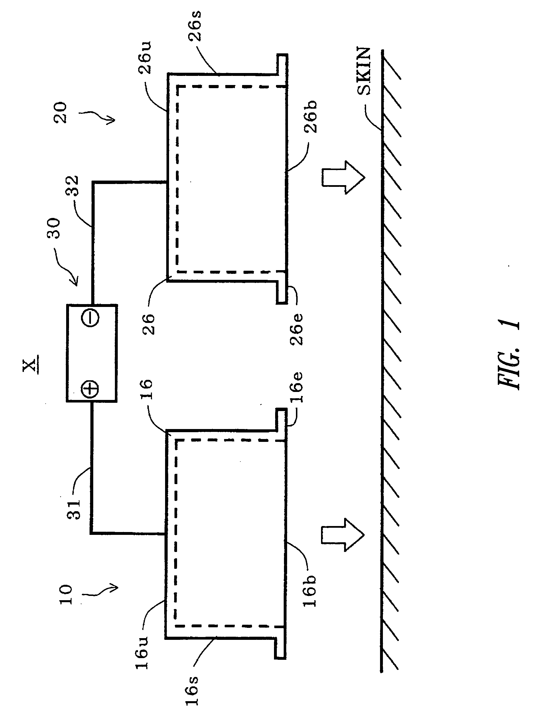 Iontophoresis device