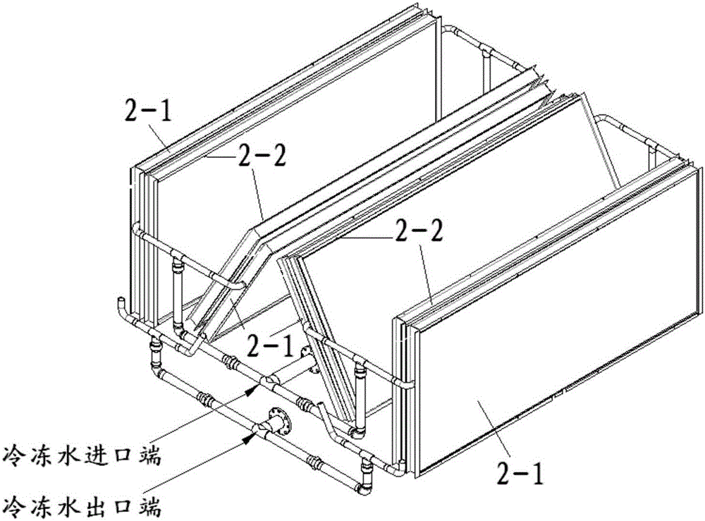 Cooling unit and air-cooled chiller unit with cooling unit