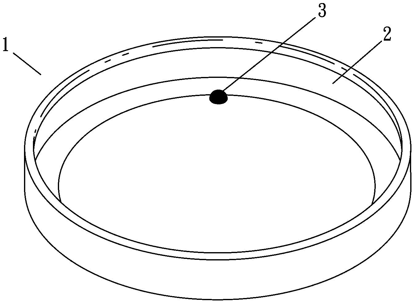 Preparation method of cover sealing glue layer