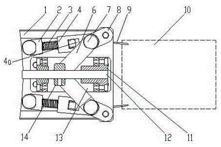 A guide mechanism for material boxing