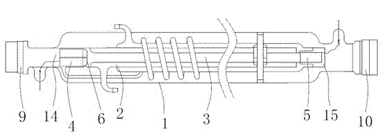 Carbon dioxide laser with novel positive electrode structure