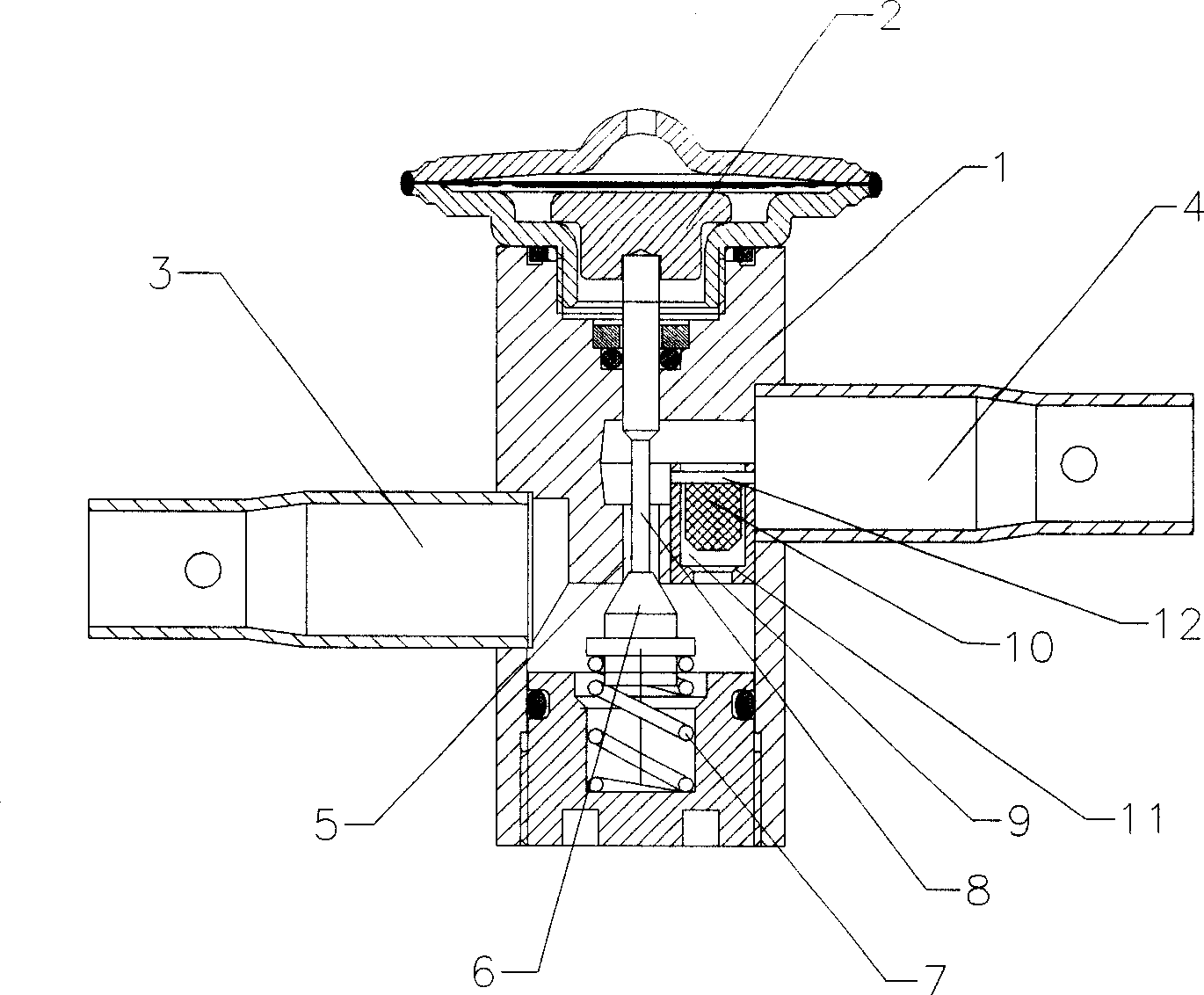 Bidirectional flow heat expansion valve