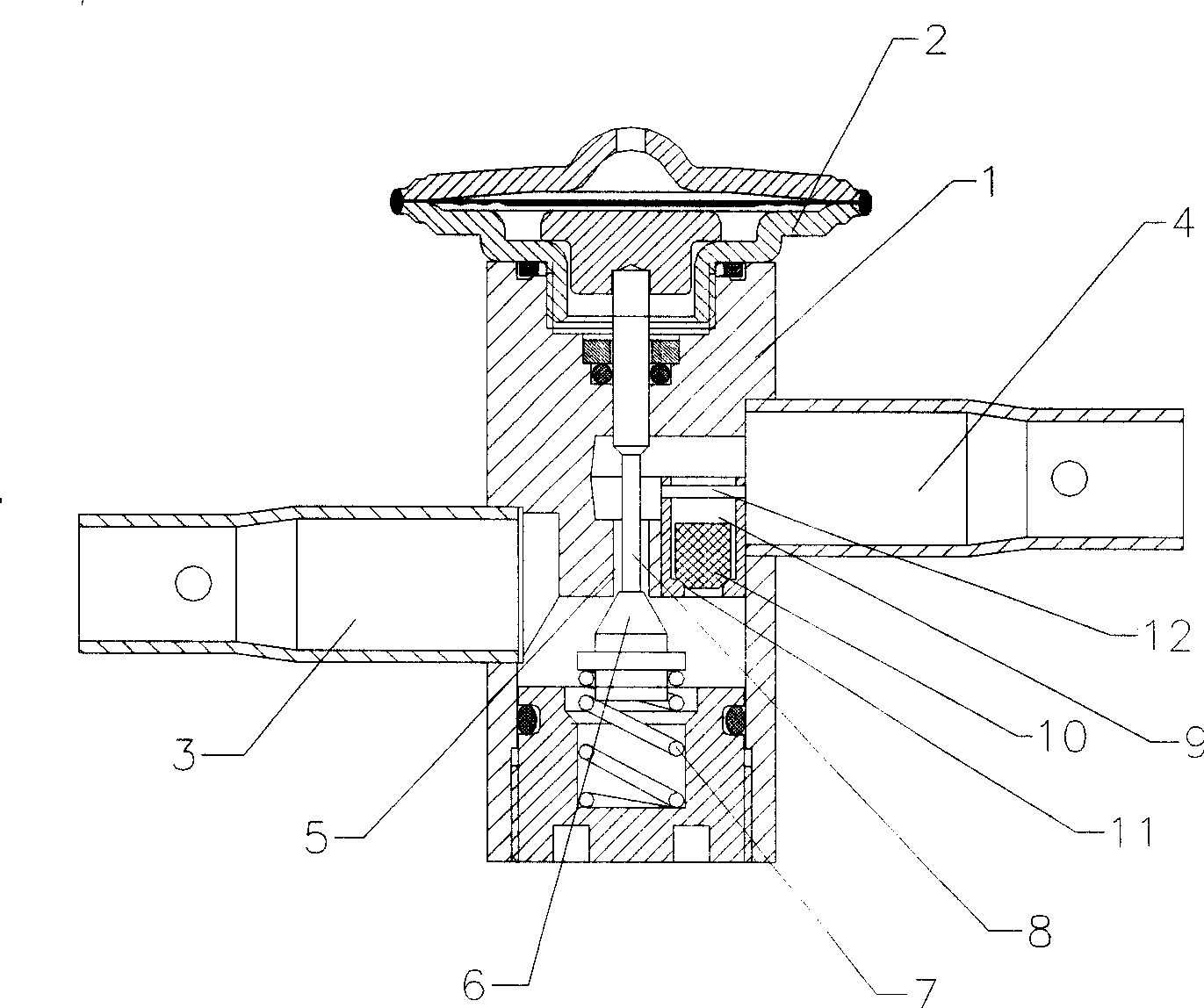 Bidirectional flow heat expansion valve