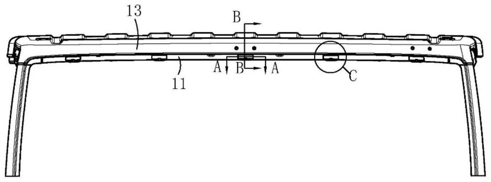 Glass fiber reinforced plastic top cover assembly