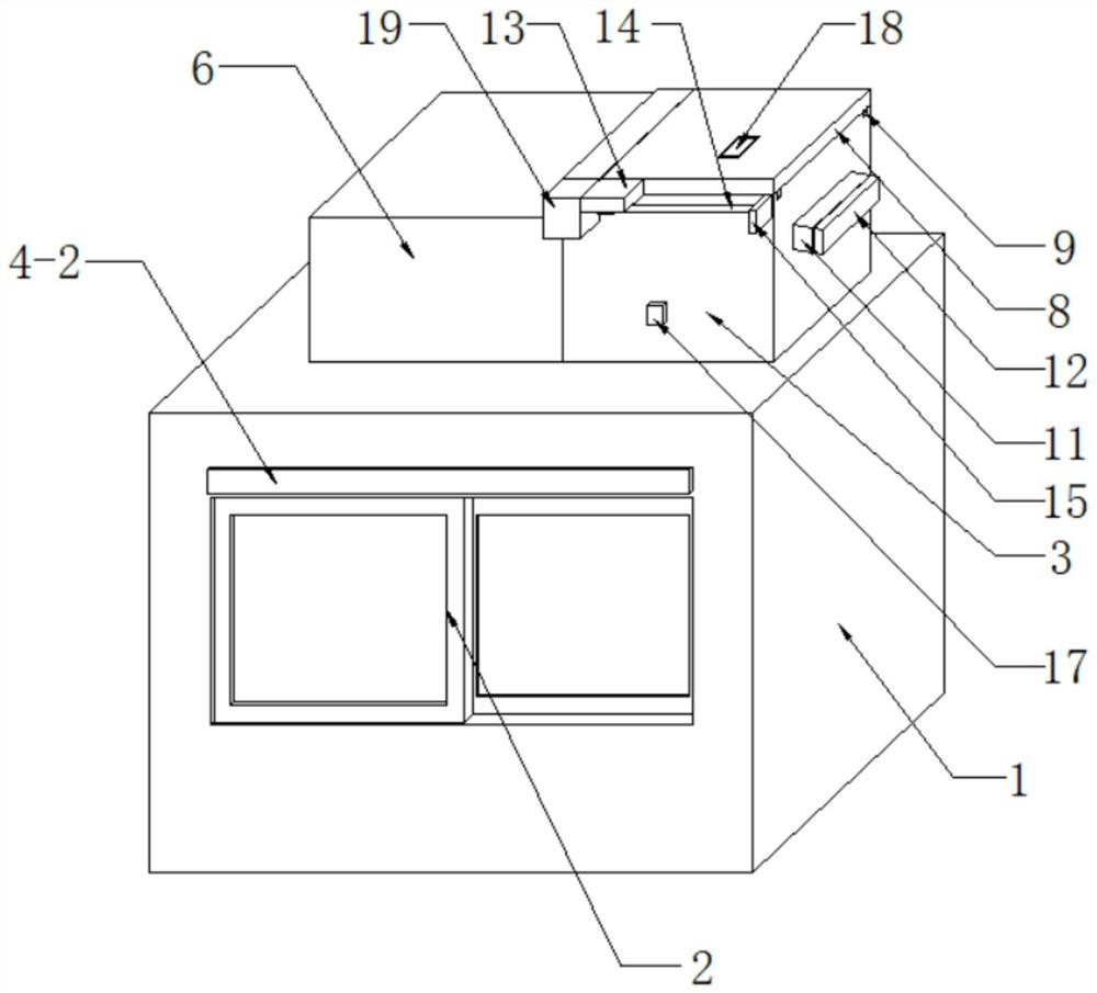 A building spray cooling window structure