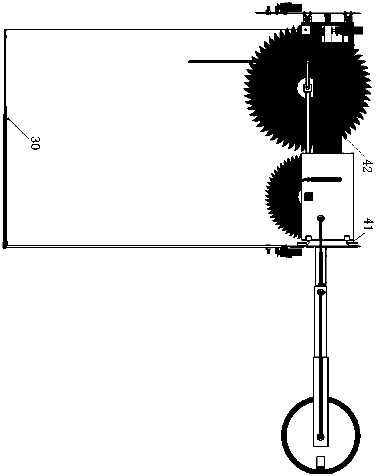 Intelligent under-forest shrub cutting device