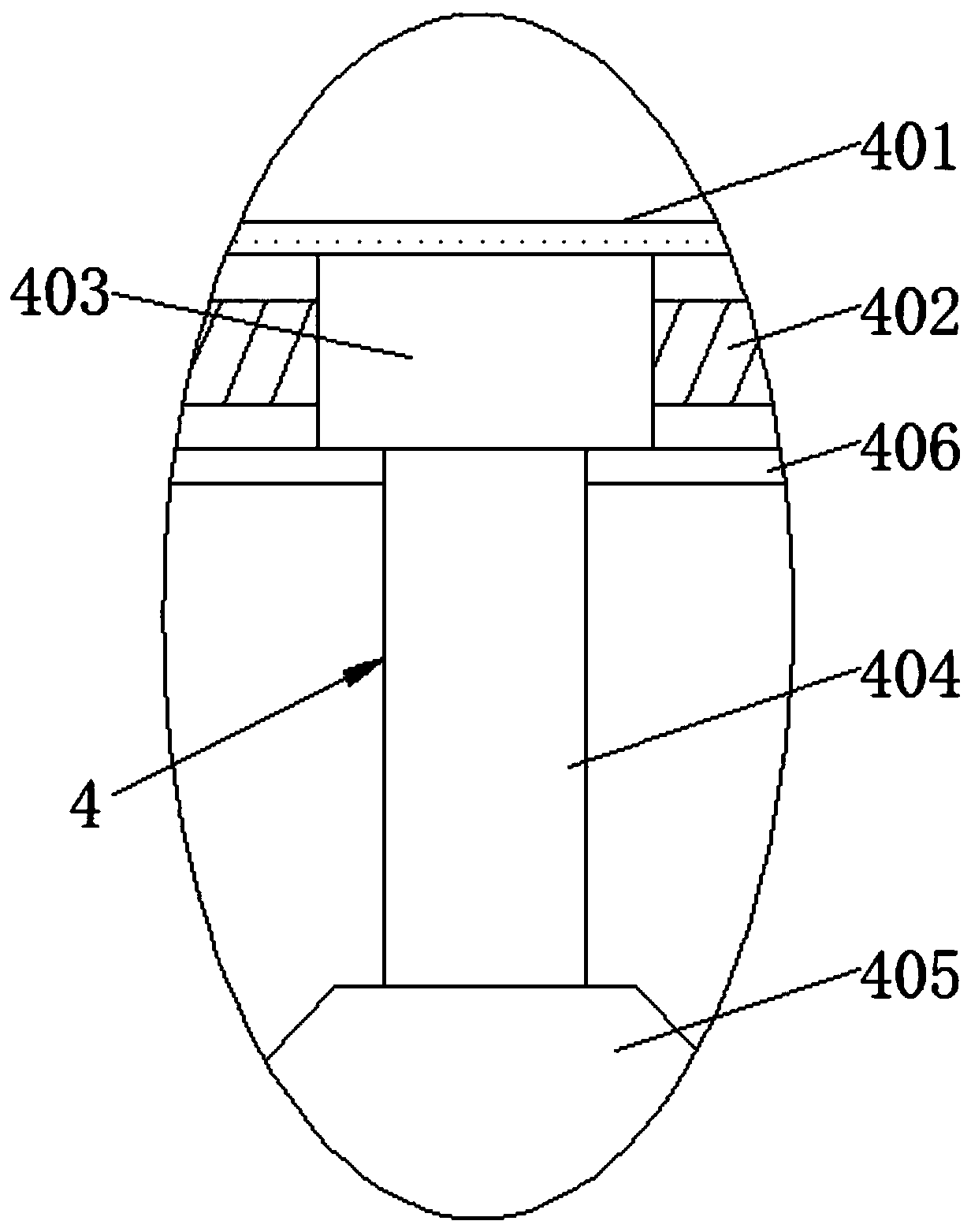 Constructional industrial sewage pretreatment device