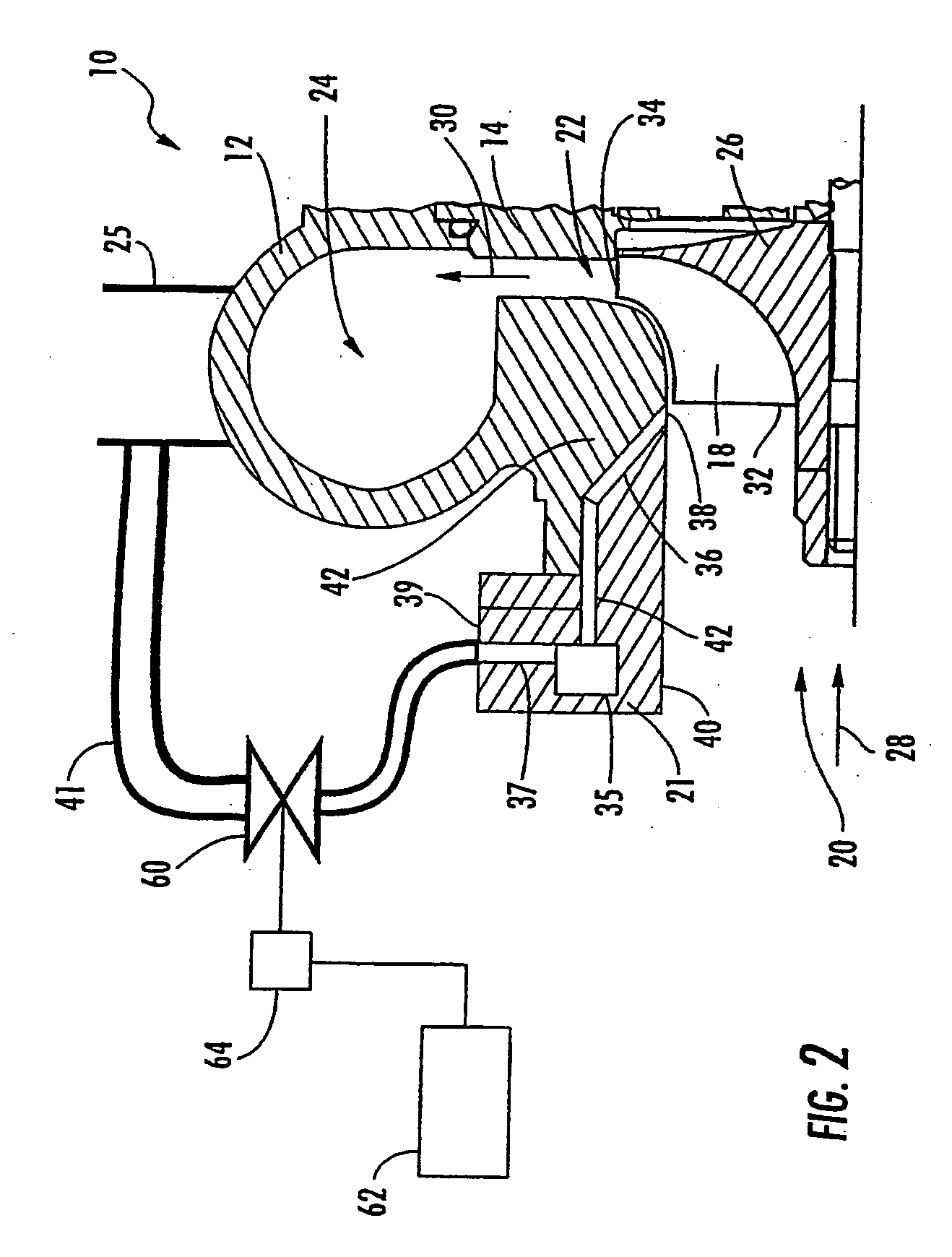 Compressor with Controllable Recirculation and Method Therefor