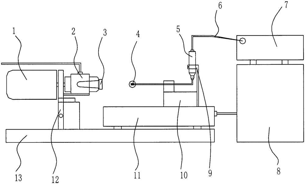 A coating device and coating method for inner electrode of sensor u-shaped zirconia matrix