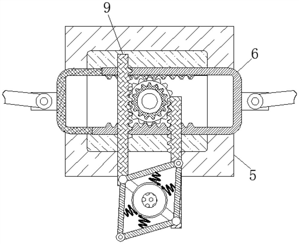 A mobile phone inner screen clamping device based on gas suction