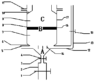 Grease trap device for adjustable filter oil-water mixture separation