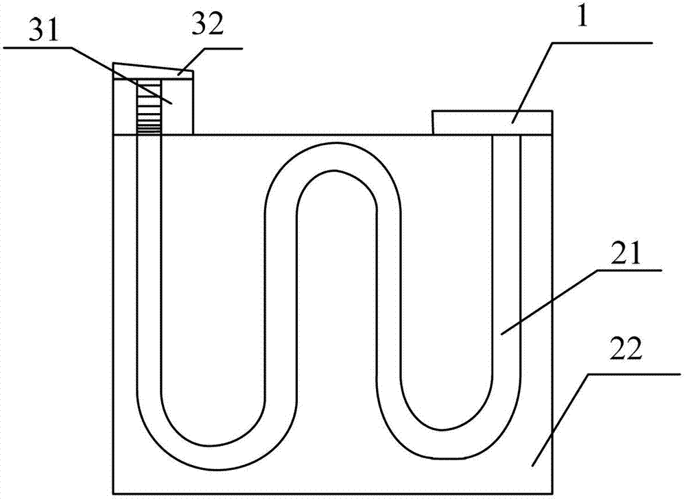 Waveguide mode-locked laser