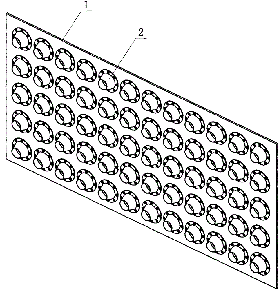 A method to solve the problem of uniformity of air supply in large-area, large-space and high-precision environments