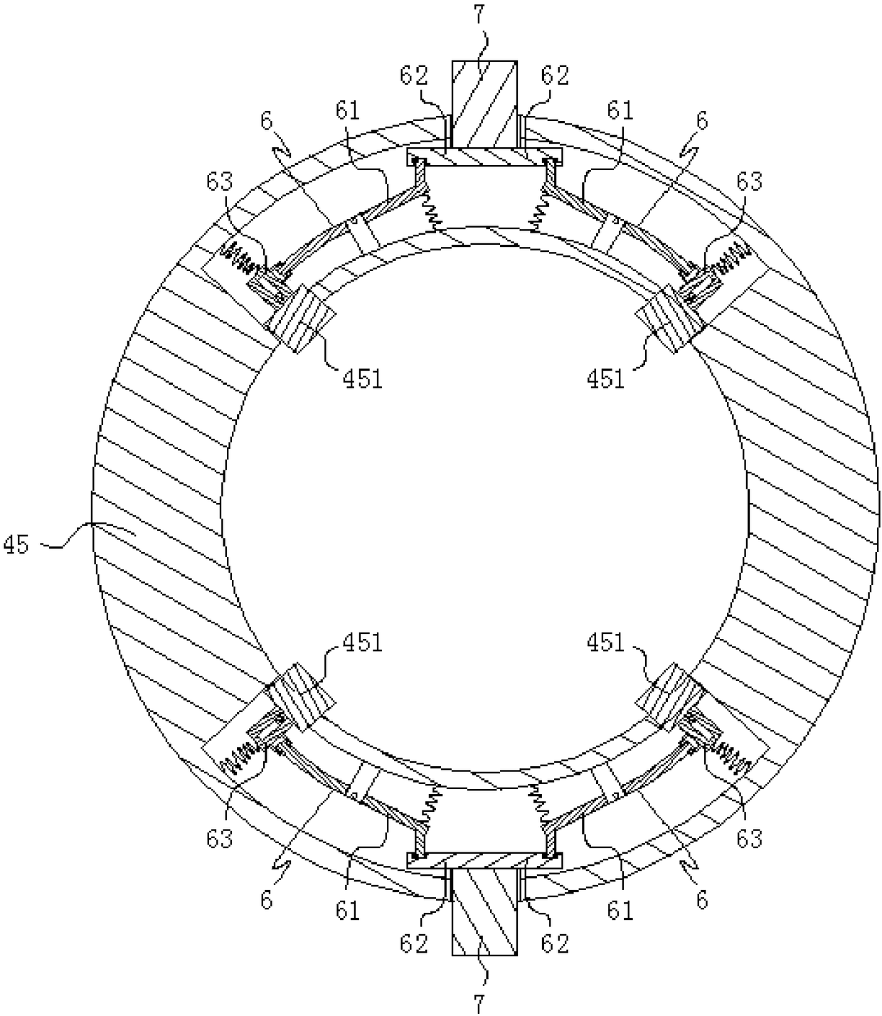 Stainless steel part and method used for machining stainless steel part