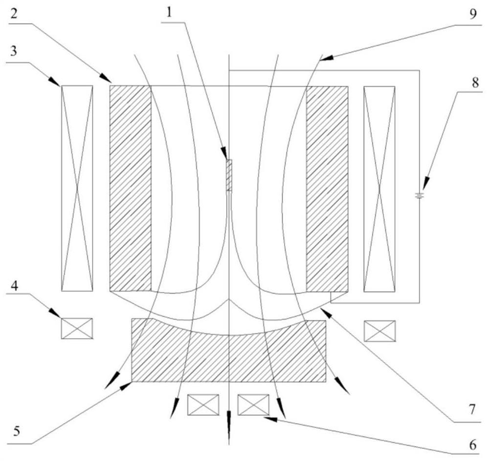 Device and method for plasma arc deposition of diamond film