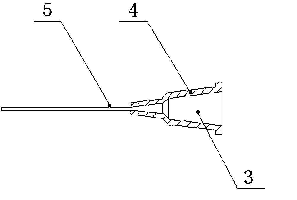 Modeling device for establishing bladder cancer orthotopic transplantation tumor animal model