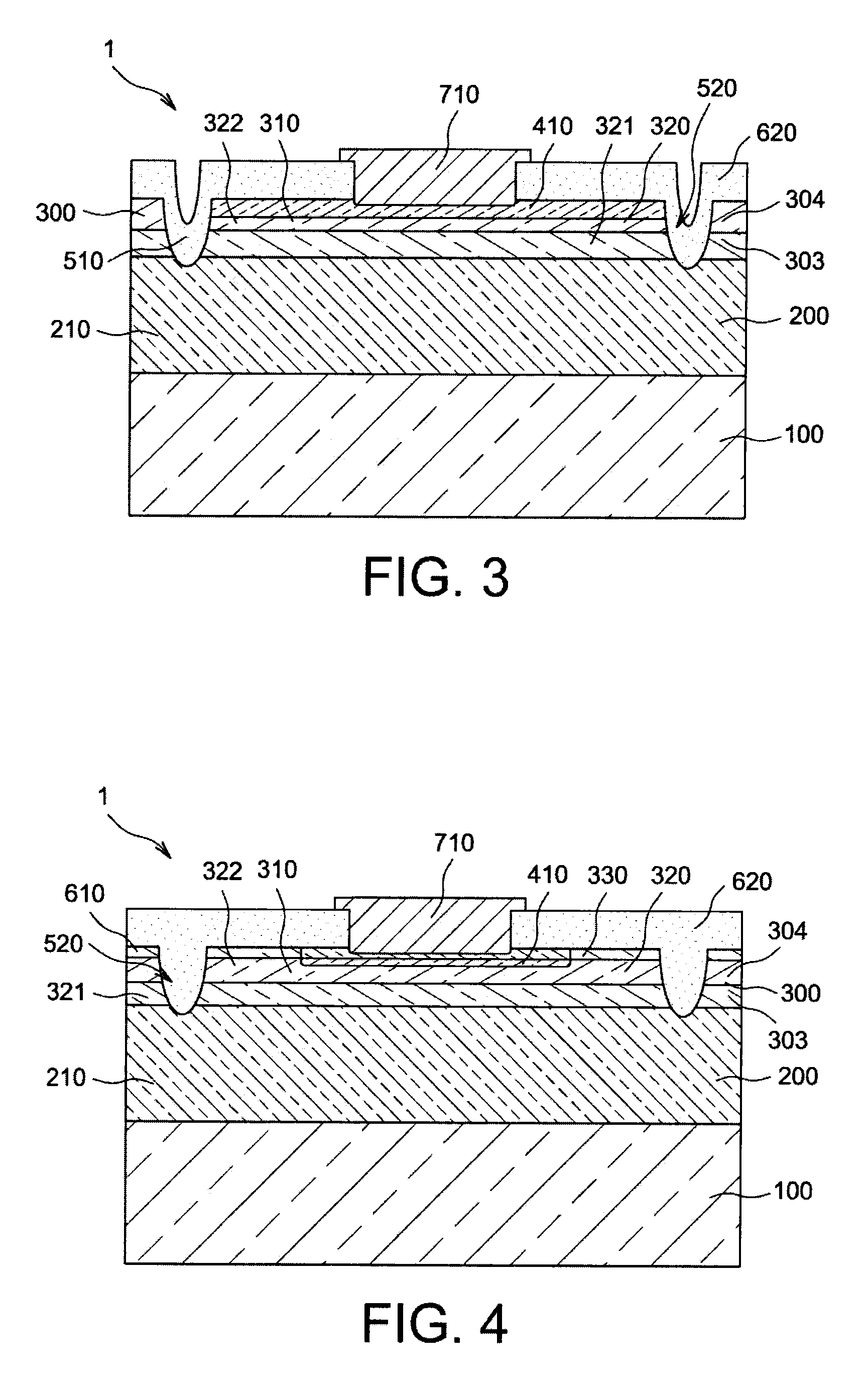 Avalanche photodiode semiconductor structure having a high signal-to-noise ratio and method for manufacturing such a photodiode