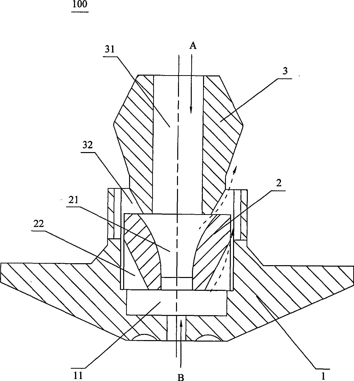 Laser cutting nozzle