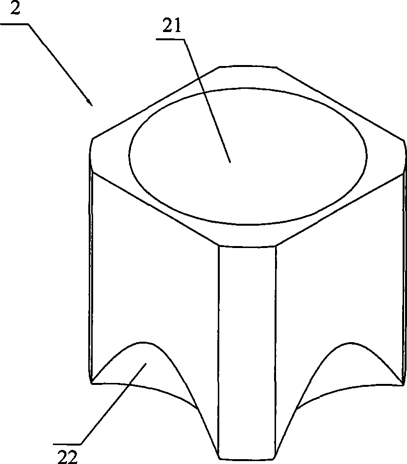 Laser cutting nozzle