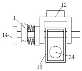 Die changing trolley with die anti-deviation mechanism