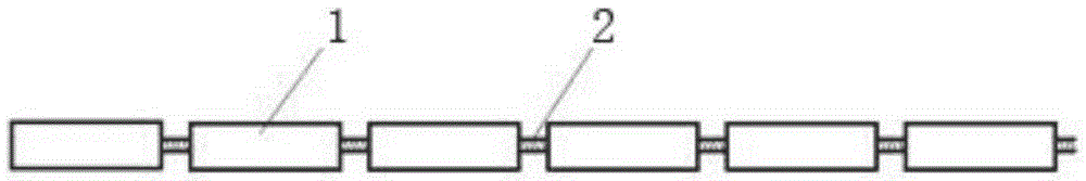 Flexible stab-resistant material and preparation method thereof