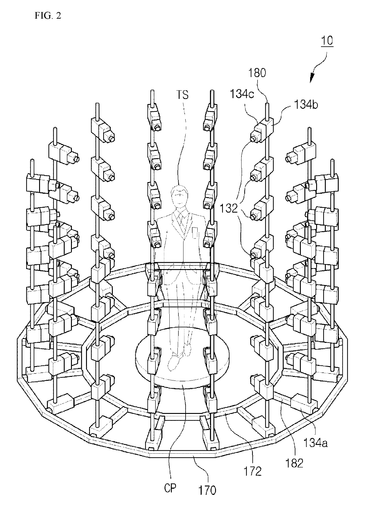 Three-dimensional studio system