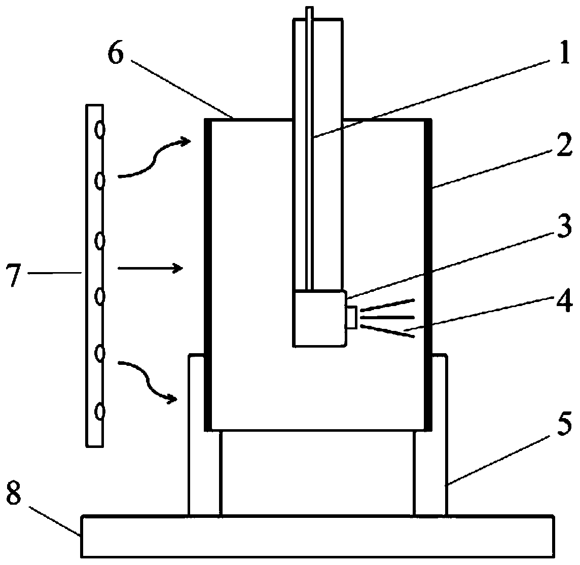 Cylinder sleeve inner wall heat insulation wear-resistant composite coating layer and preparation method thereof