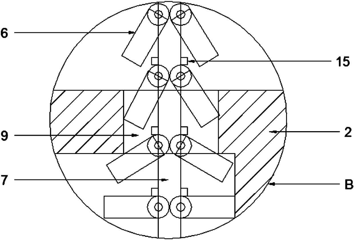 Water-saving water supply tank with adjustable filter plates