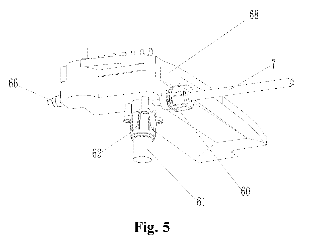 Water draining structure of dehumidifier and dehumidifier