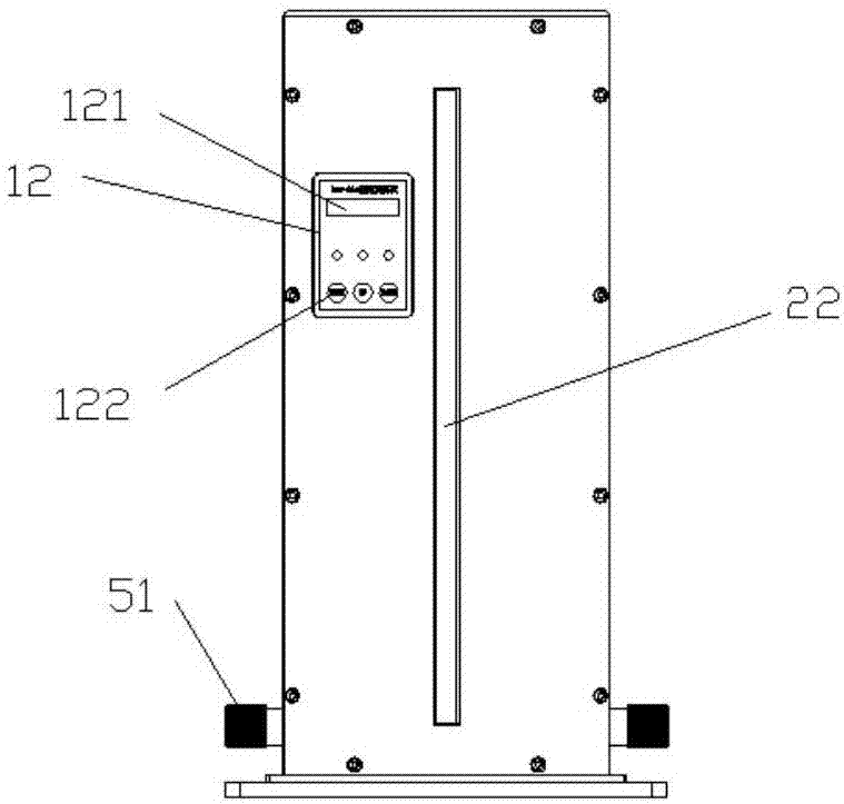 High-anti-interference fan-shaped laser wireless settlement gauge and monitoring method thereof