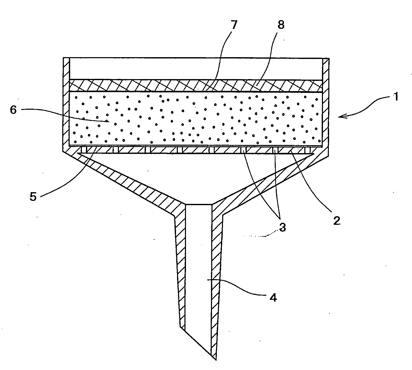 Analytical sample drying method and drying apparatus